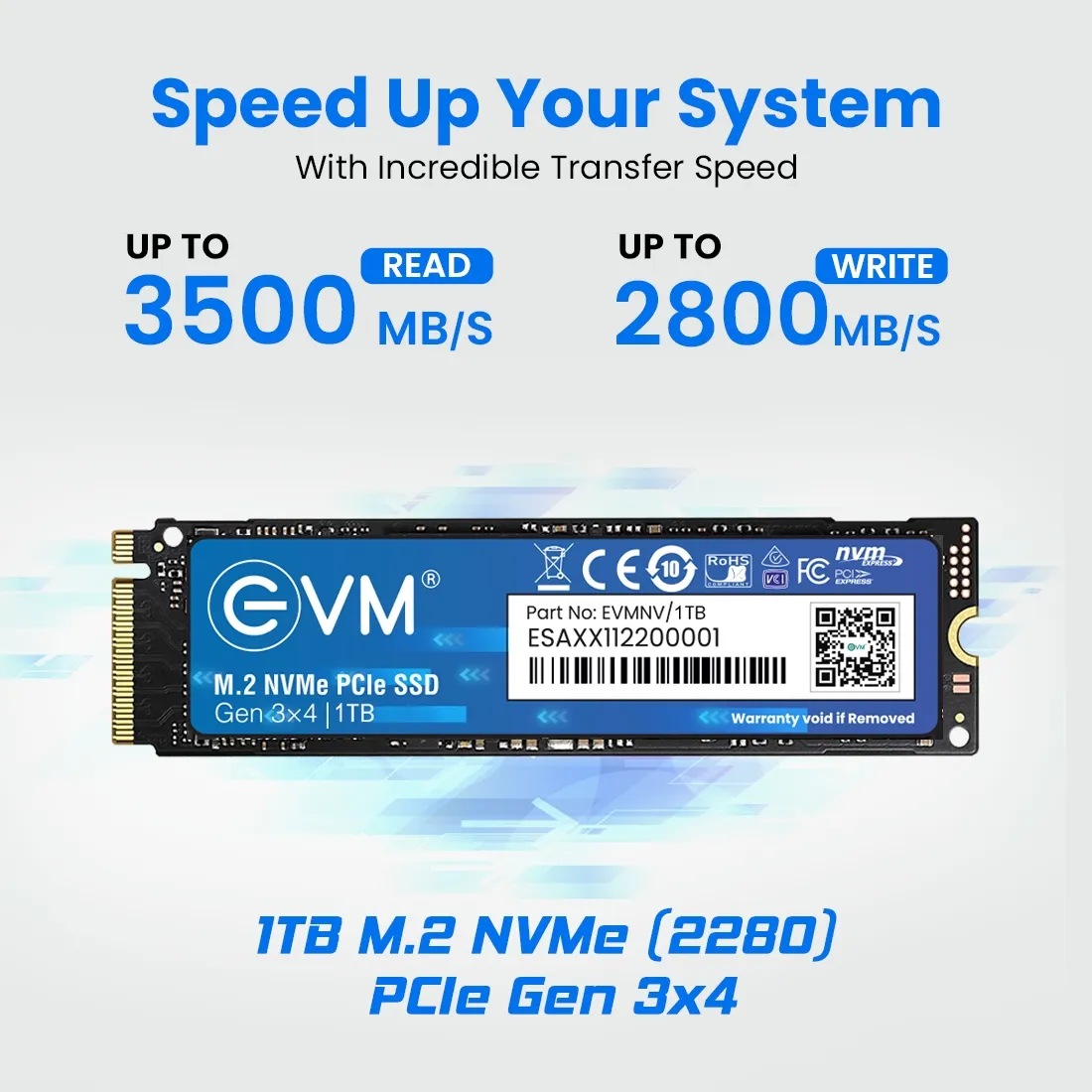 EVM Internal SSD 1TB NVMe view 4